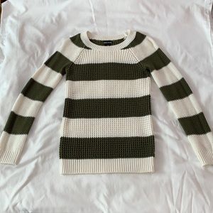 Olive and Cream Wet Seal sweater